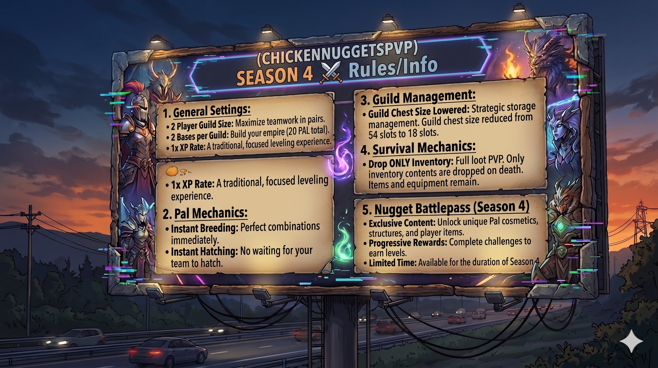 Chickennuggets PvP Info